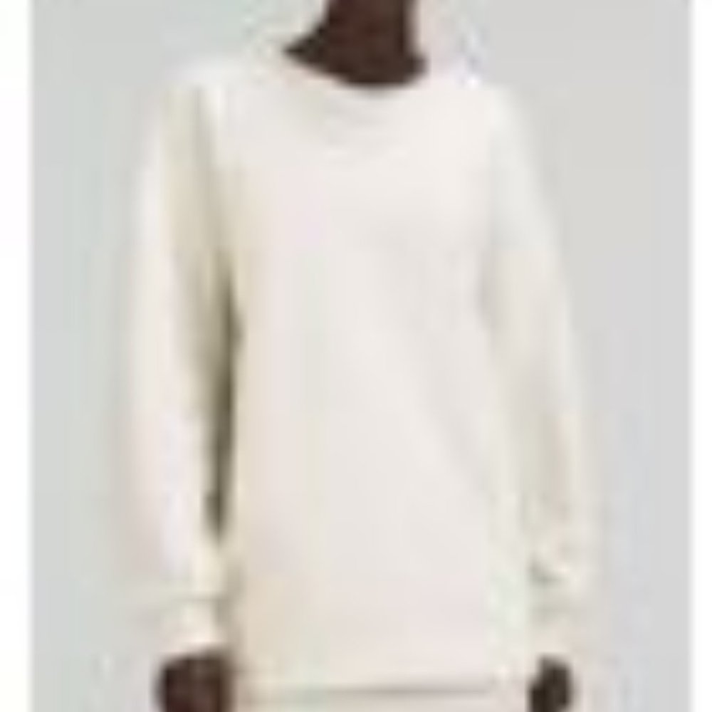 LULULEMON - PERFECTLY OVERSIZED CREW - NATURAL IVORY NWT - Picture 4 of 6